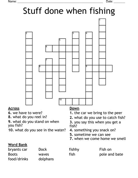 fishing vessels crossword clue